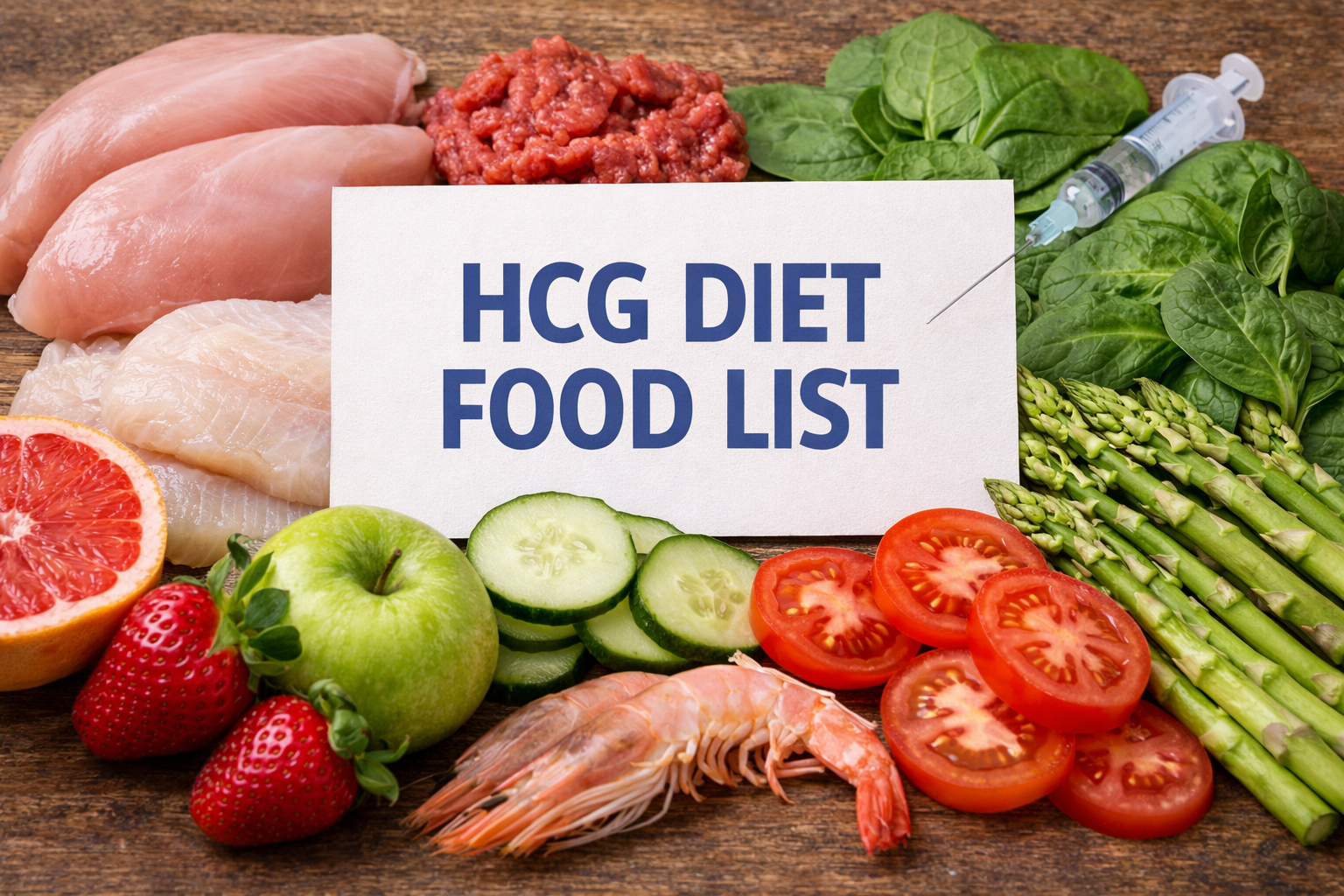 HCG Diet Food List: What You Can & Can’t Eat